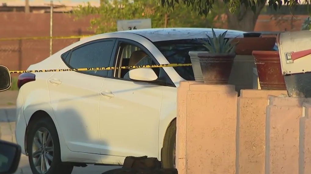 Person found shot inside car in Avondale; suspect sought