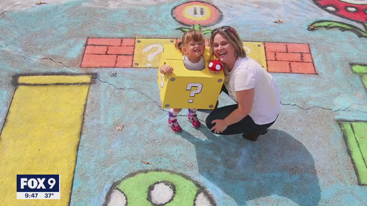 Brave Souls Photography celebrates successful sidewalk chalk photo shoot