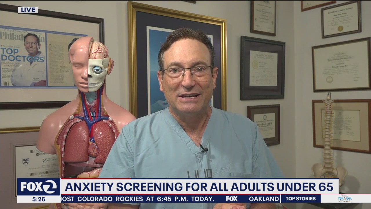 Doctor advises anxiety screening for adults