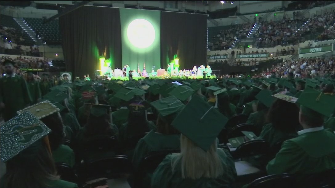 Thousands graduate from USF