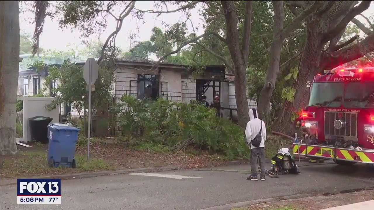 Homeowner displaced after fire destroys home
