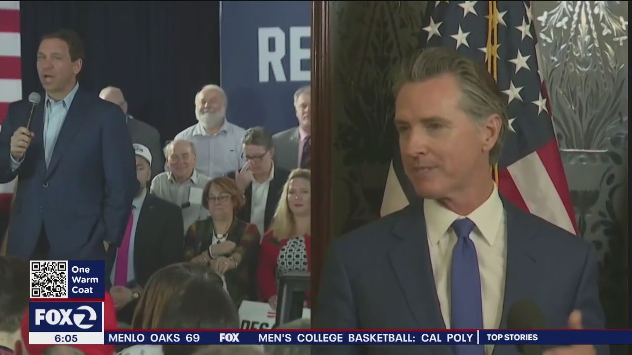 War of words: California Gov. Newsom and Florida Gov. DeSantis will collide on debate stage