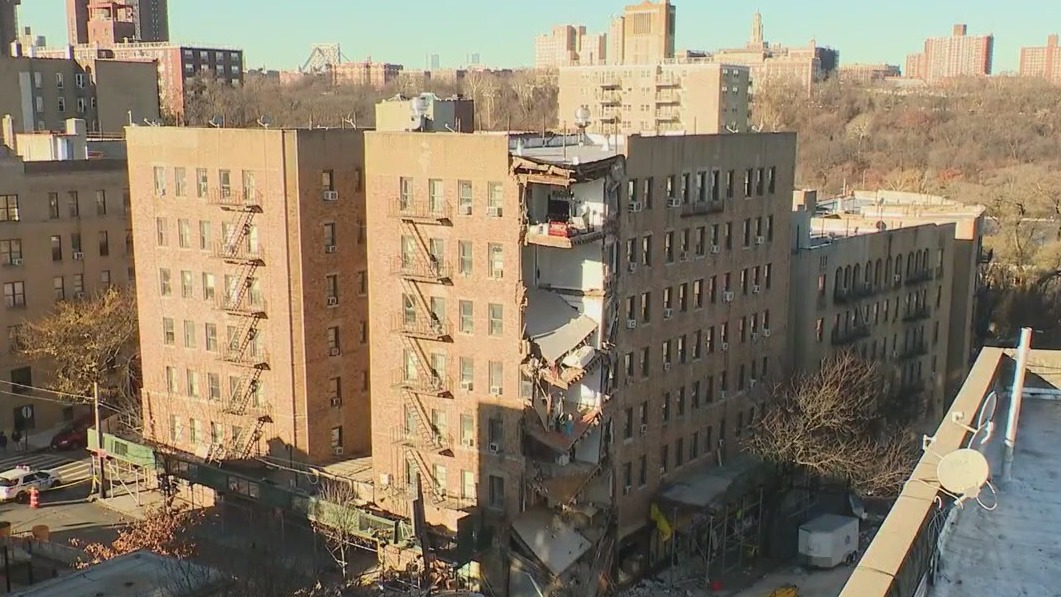 Partial building collapse investigation