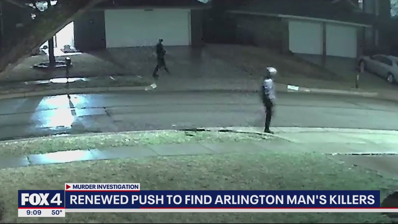 Arlington PD continues search for man's killers