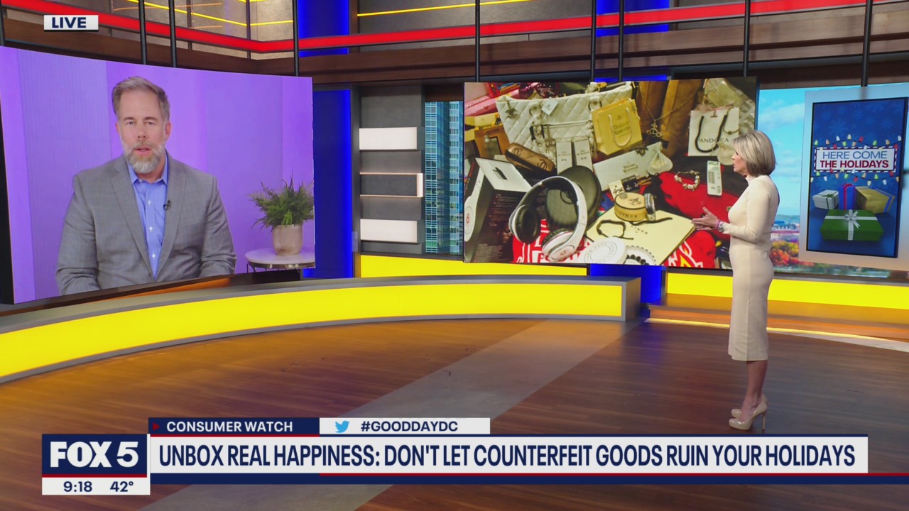 Don't let counterfeit goods ruin your holiday