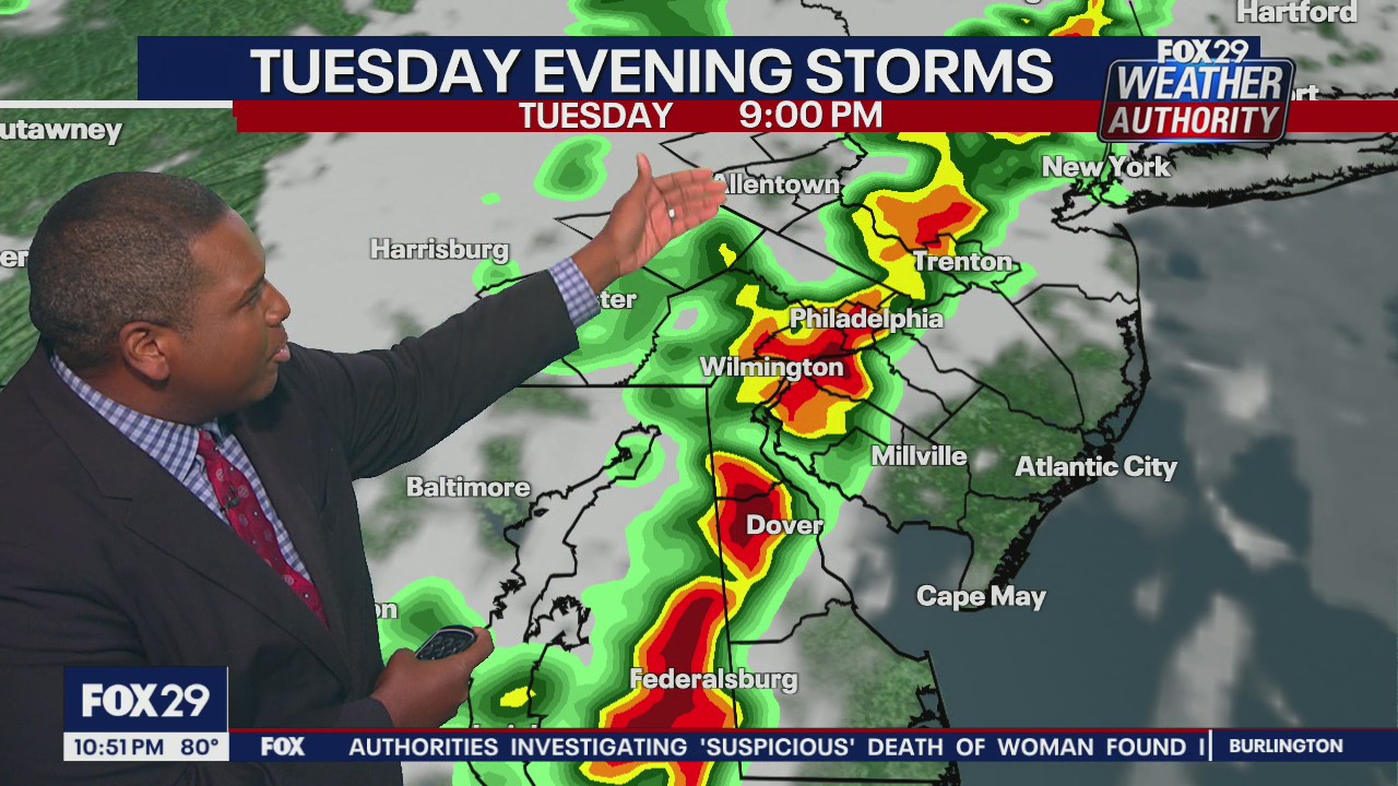 Weather Authority: Monday, 10 p.m. update