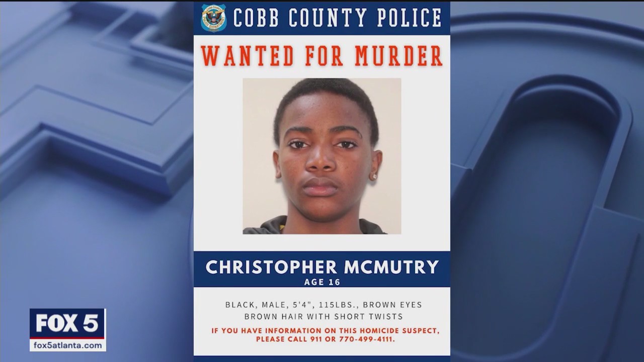 16-year-old wanted for deadly shooting in Cobb County