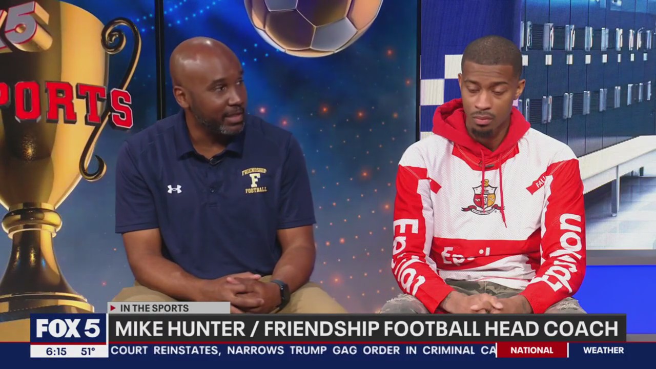 Friendship Collegiate head coach Mike Hunter speaks on how COVID may have helped lead to DC teen violence
