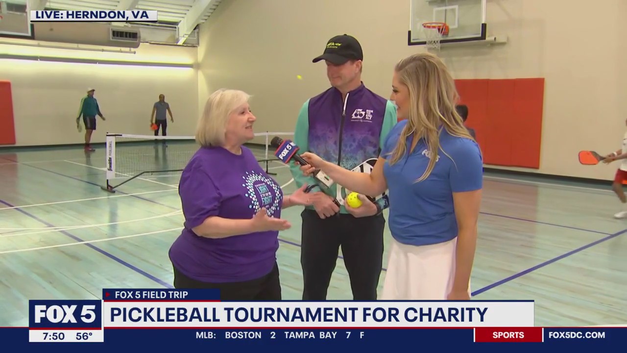 FOX 5 Field Trip: Charity pickleball tournament