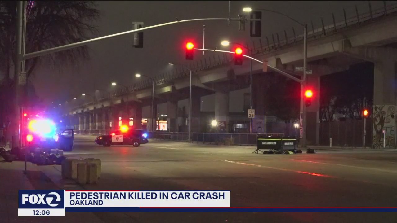 Oakland hit and run kills pedestrian