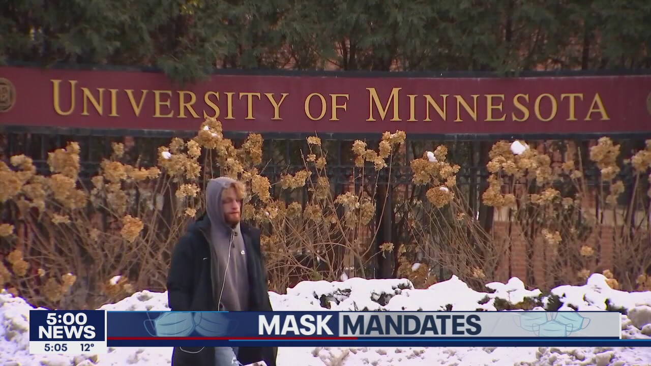 University of Minnesota drops most of its mask mandates