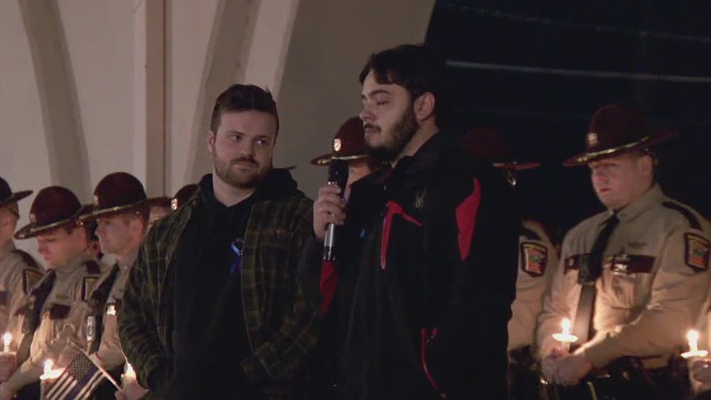 Burnsville Officer Ruge vigil held in Wabasha
