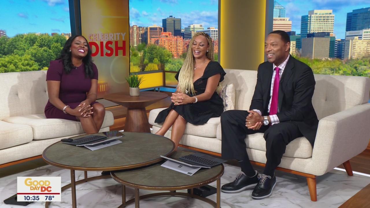 Real Housewives of Potomac's Karen Huger joins Good Day DC's Celebrity Dish