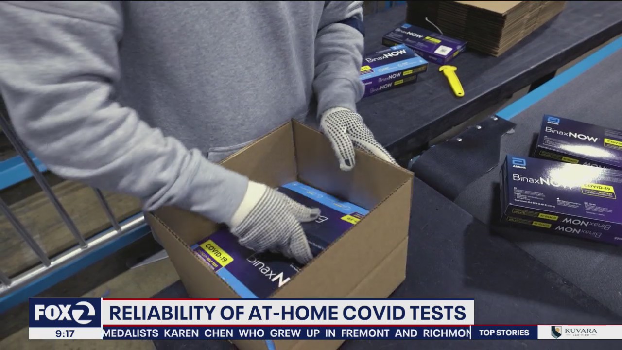 What are the reliability of at-home COVD tests