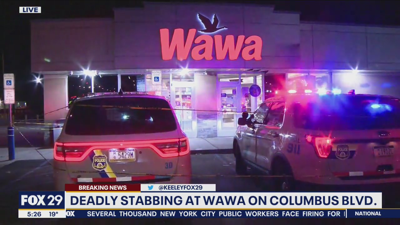 Sources: Man found stabbed to death at Wawa in South Philadelphia