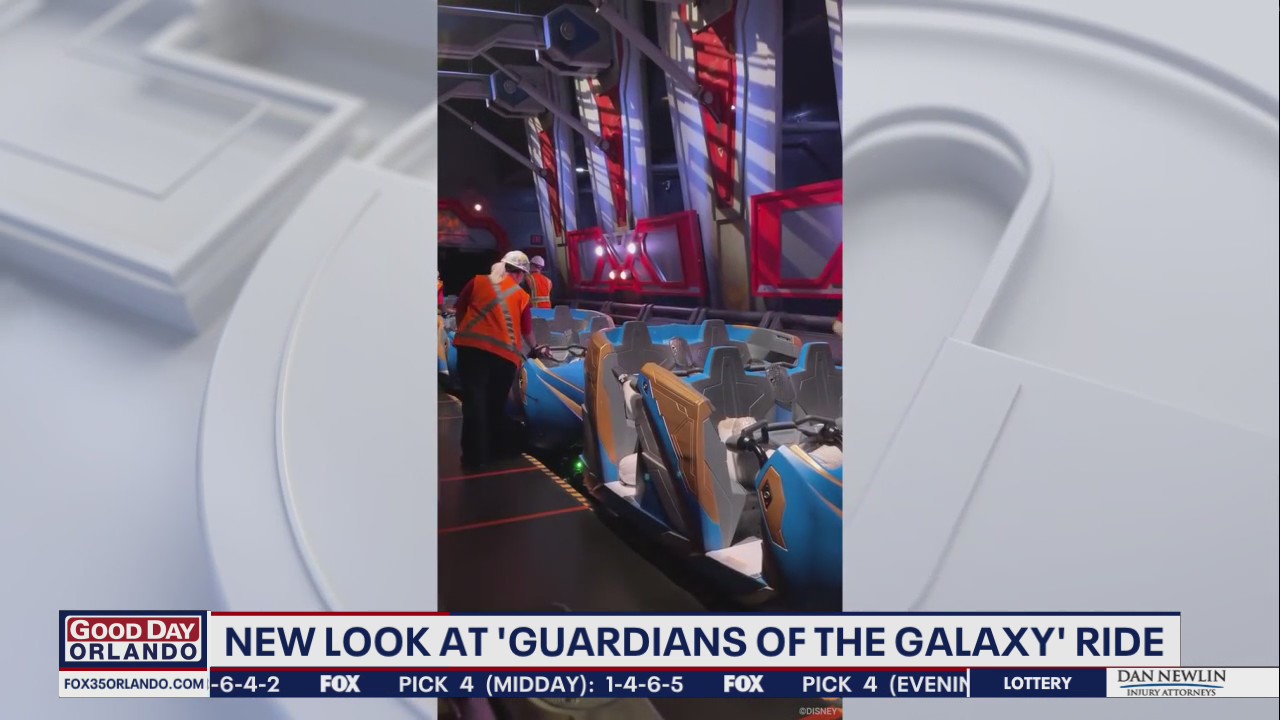 New look at Disney's 'Guardians of the Galaxy' ride