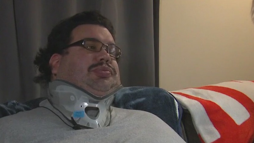 Highway worker hit, shares what happened