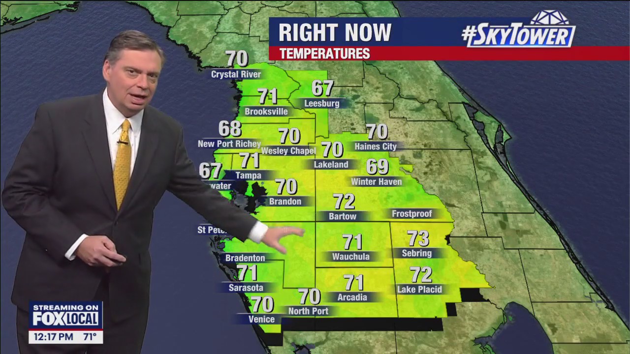 Tampa weather | beautiful Thursday; look ahead to the weekend