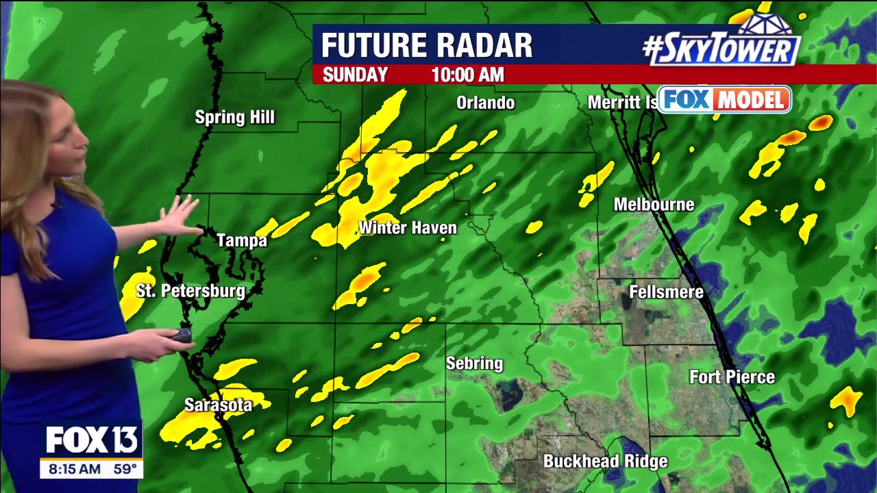 Tampa weather: Damp, breezy Sunday