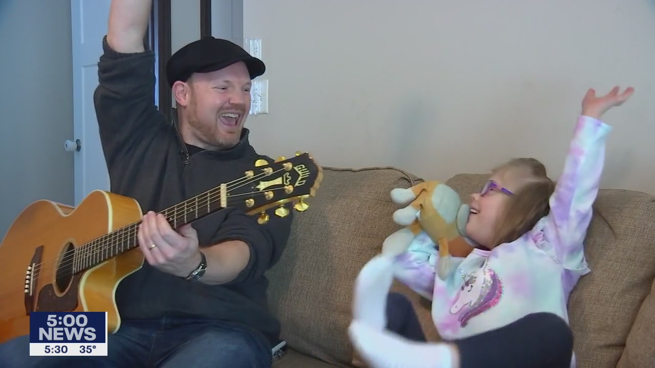 Father of daughter with Down Syndrome releases awareness album
