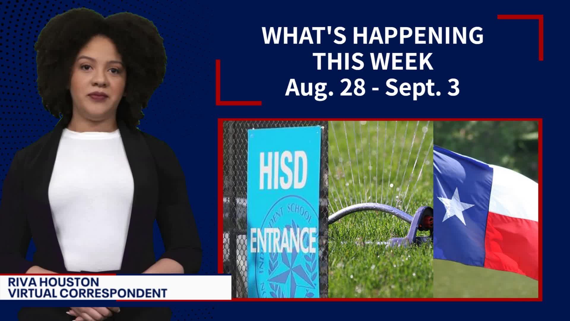 What's happening this week: 8/28 - 9/3