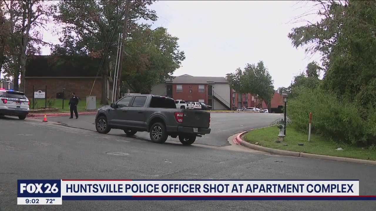Huntsville police sergeant shot, injured