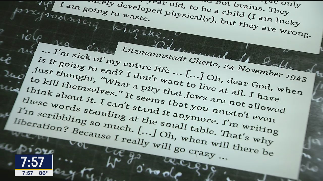 Dallas exhibit features teen Holocaust victim's diary