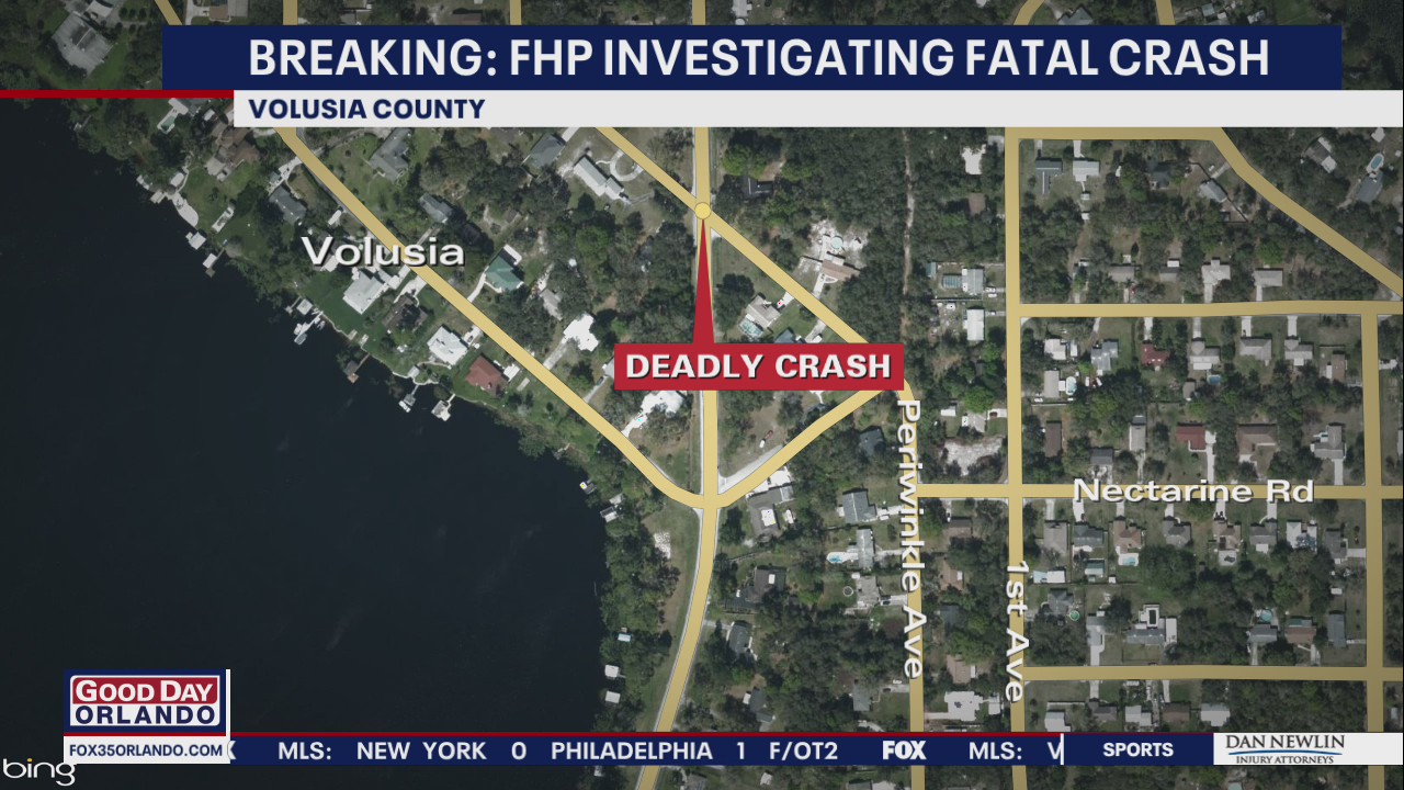 1 dead after crash in Volusia County, FHP says