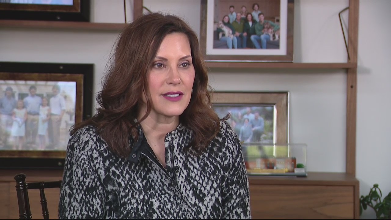 Full interview: Gov. Whitmer discusses first 100 days of second term