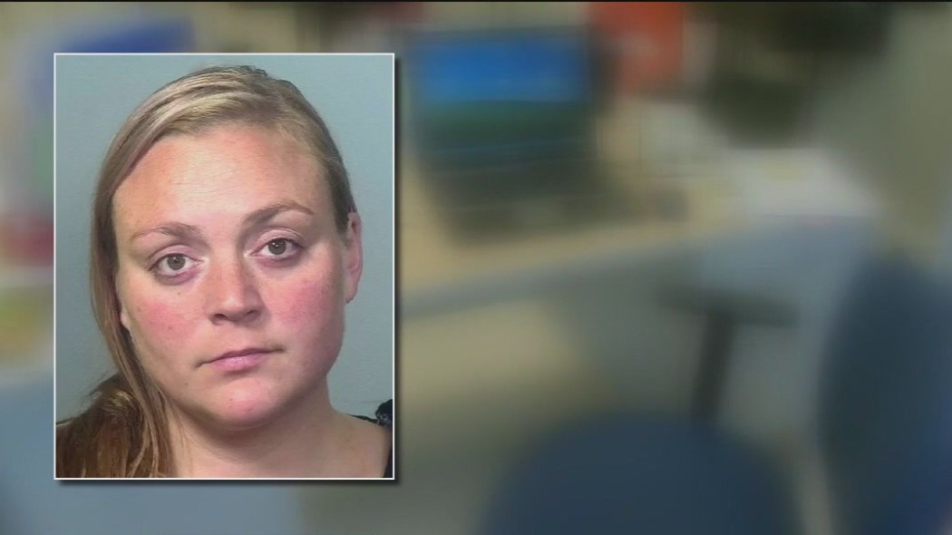 Teacher accused of tying up child
