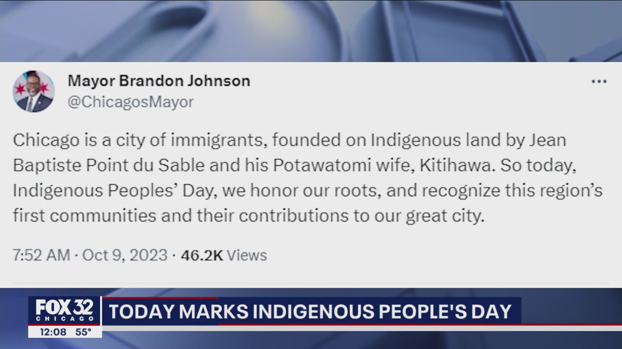 Monday marks Indigenous Peoples' Day