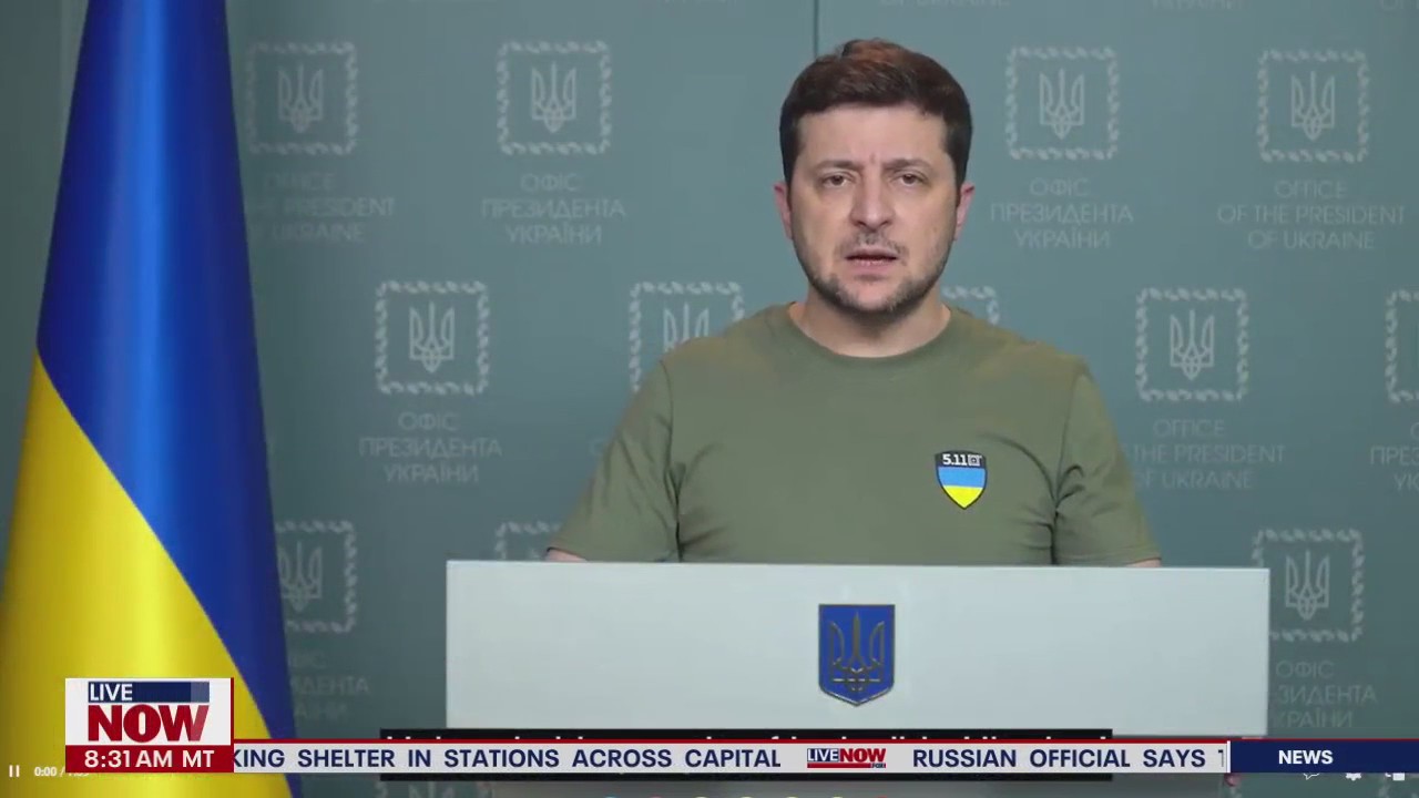 Full comments: Ukrainian President Volodymyr Zelenskyy