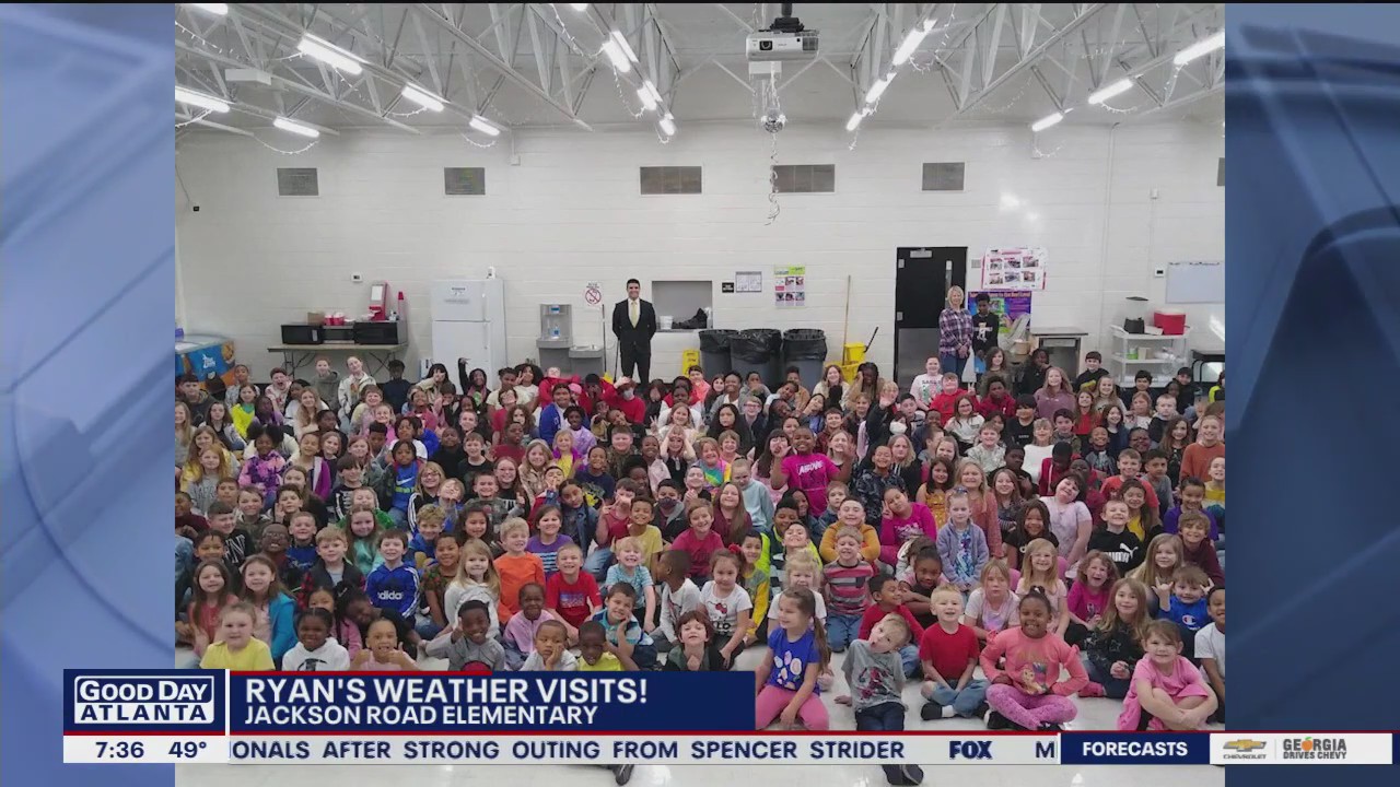 Jackson Road Elementary School Weather Visit