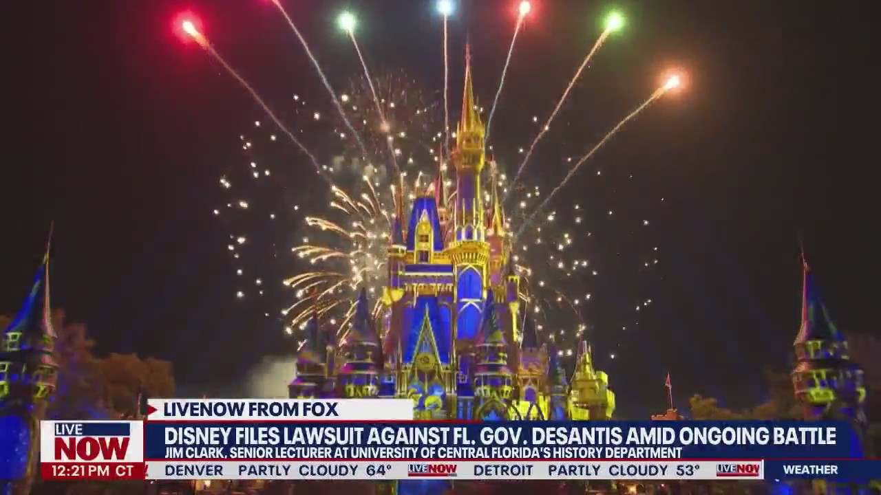 Disney files lawsuit against DeSantis amid ongoing 'Don't Say Gay' battle
