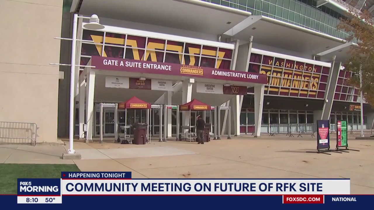Community meeting to be held on future of RFK stadium site