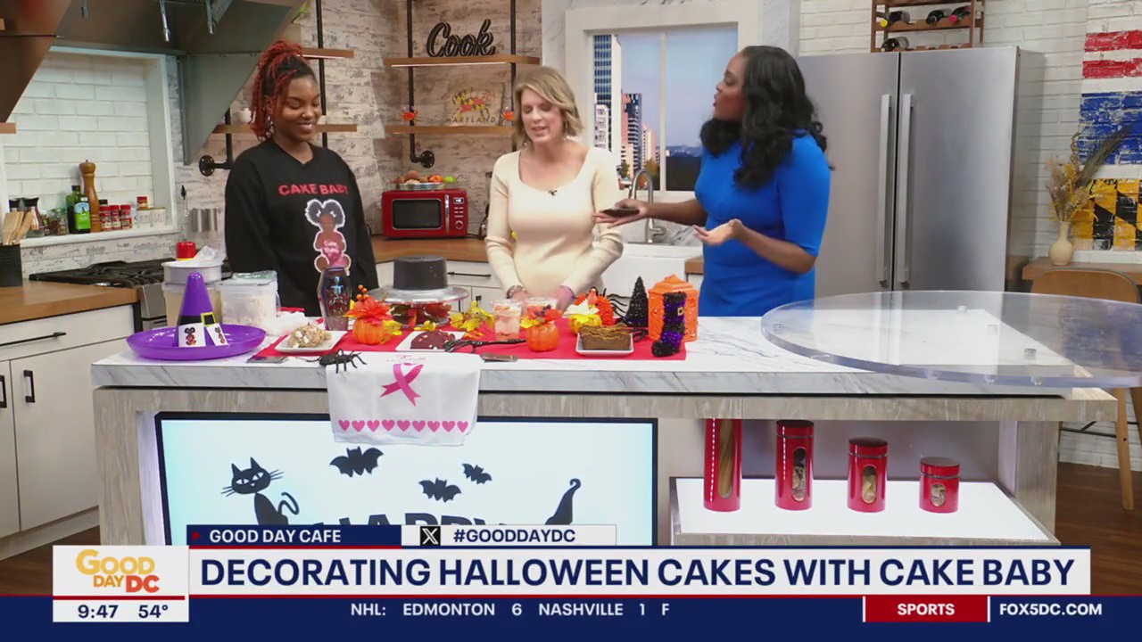 Halloween desserts with Cake Baby!