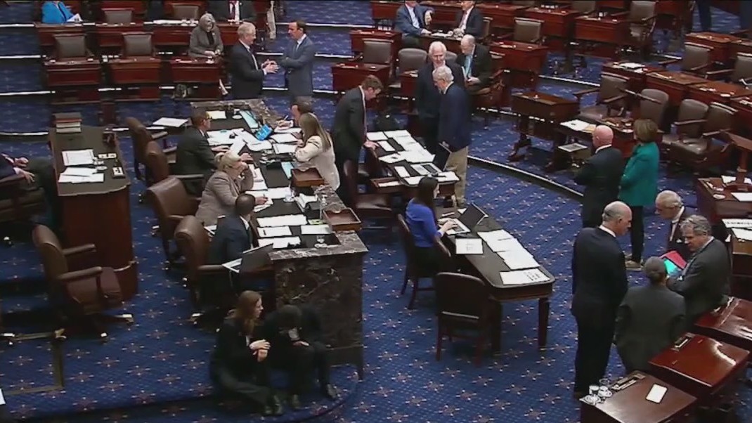 Foreign aid bill advances in Senate