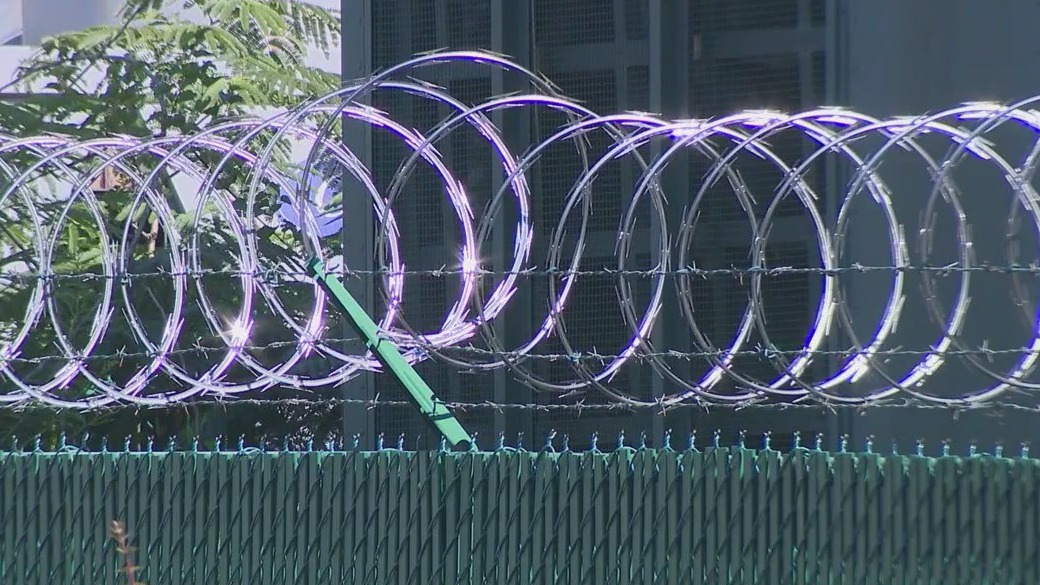 Police HQ's new fence could be a problem