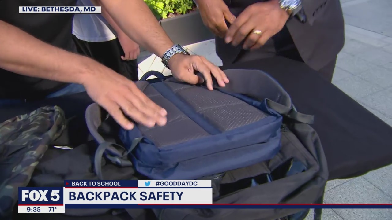Backpack safety for the back-to-school season