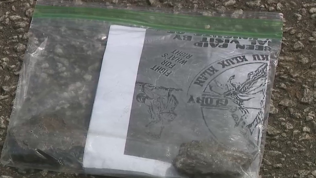 Riverside residents disturbed by flyer claiming 'KKK is here to stay'