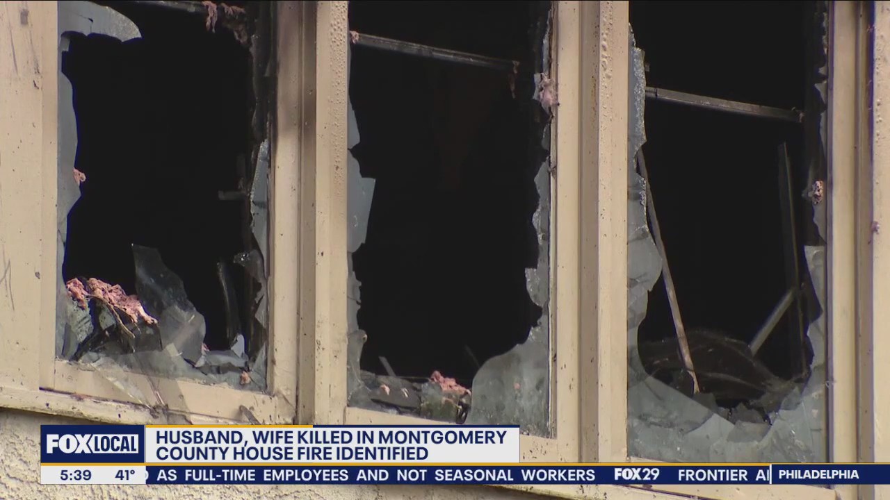 Husband, wife killed in Montgomery County house fire identified