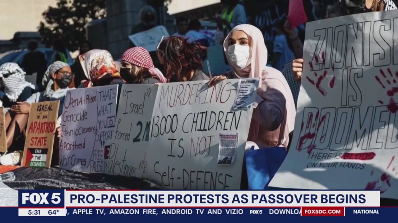Pro-Palestine protests being held at colleges across the country