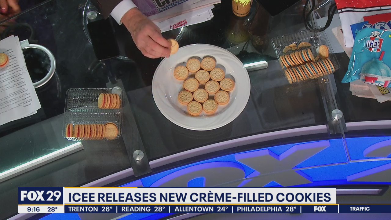 Icee releases new creme-filled cookies