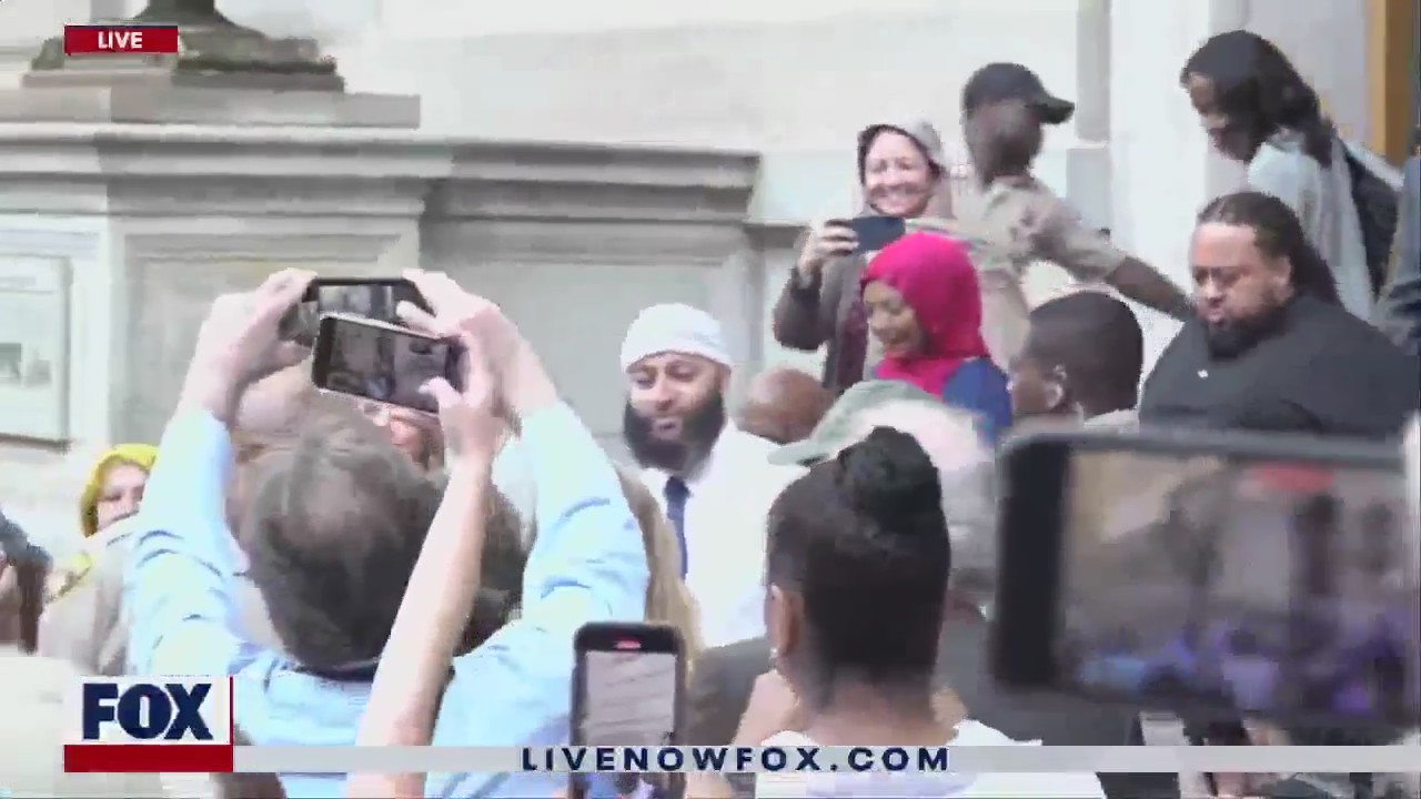 'Serial' case: Adnan Syed walks out of court after his conviction is vacated | LiveNOW from FOX