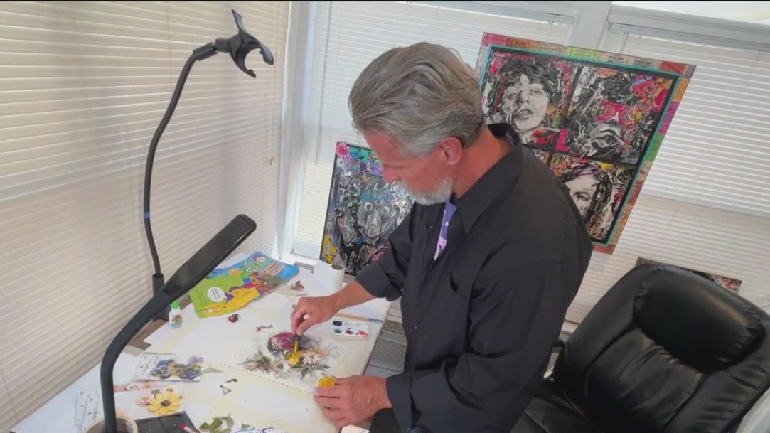 Dunedin artist incorporates pop culture