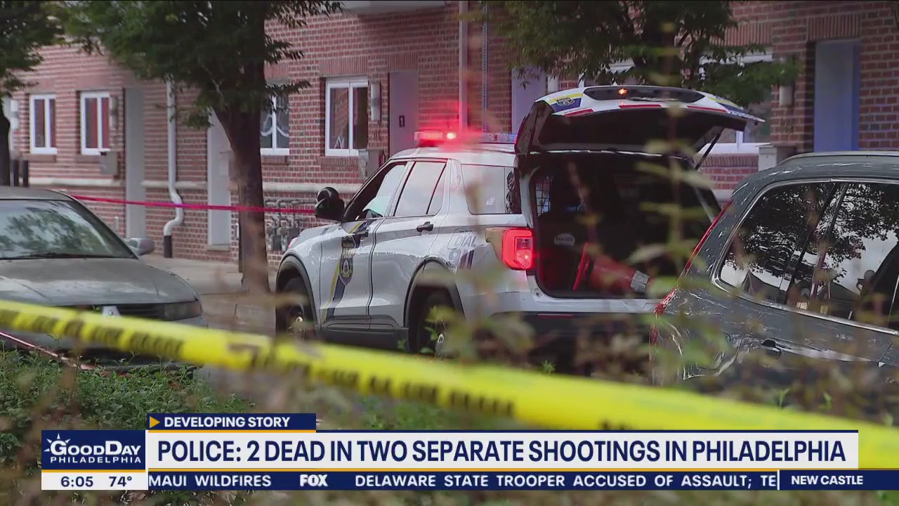 More than 130 shots fired in 2 separate deadly shooting in Philadelphia