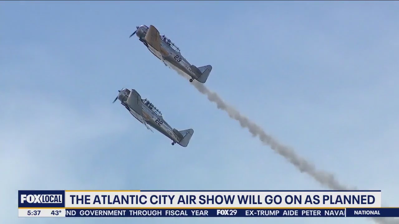 Atlantic City Air Show will go on as planned
