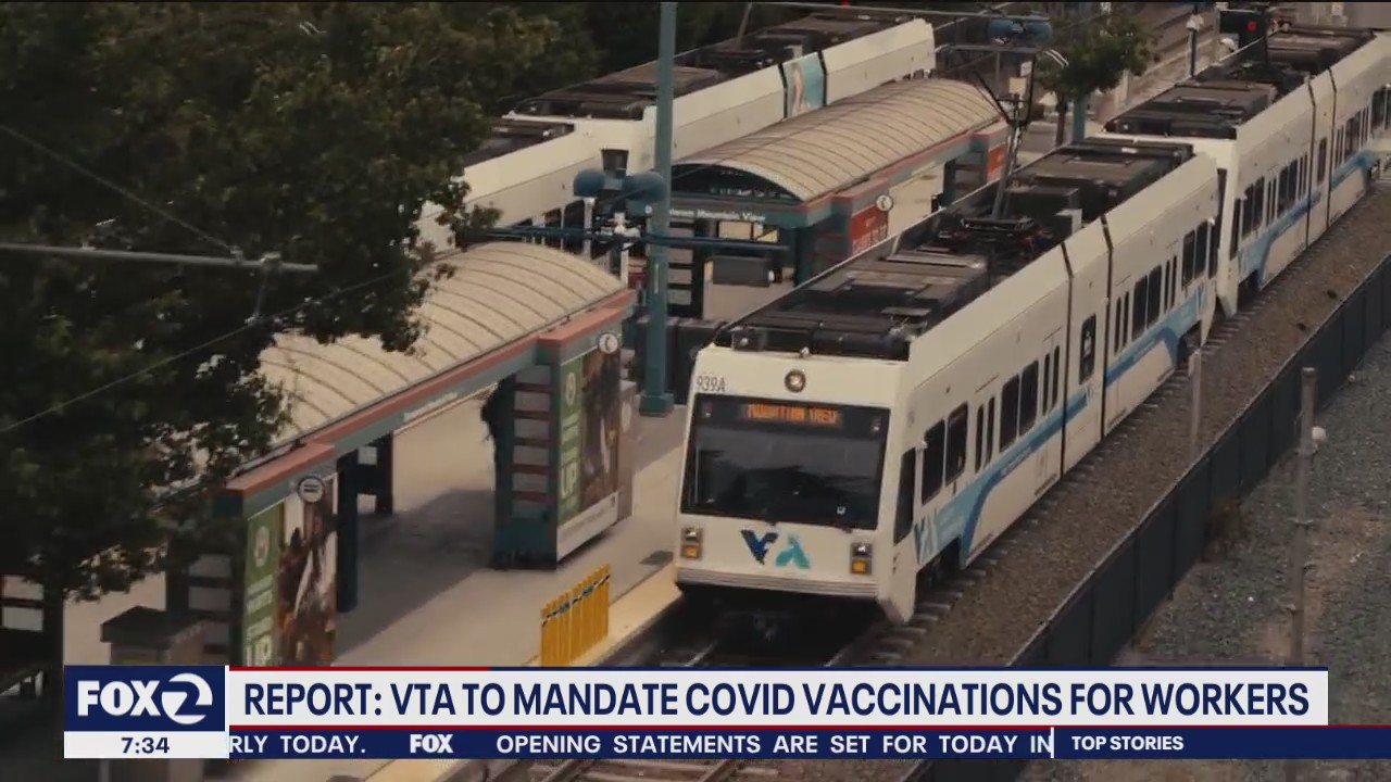 VTA to mandate covid vaccinations for workers