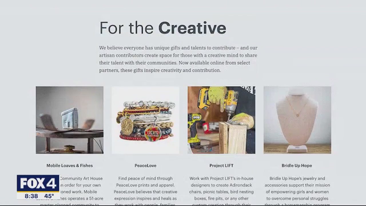 Holiday gifts that give back to local charities