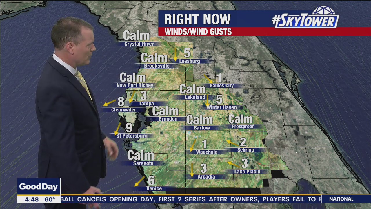 Wednesday morning forecast